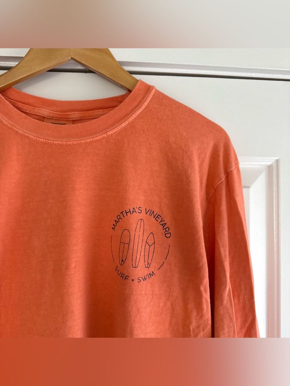 Orange Martha’s Vineyard Shirt